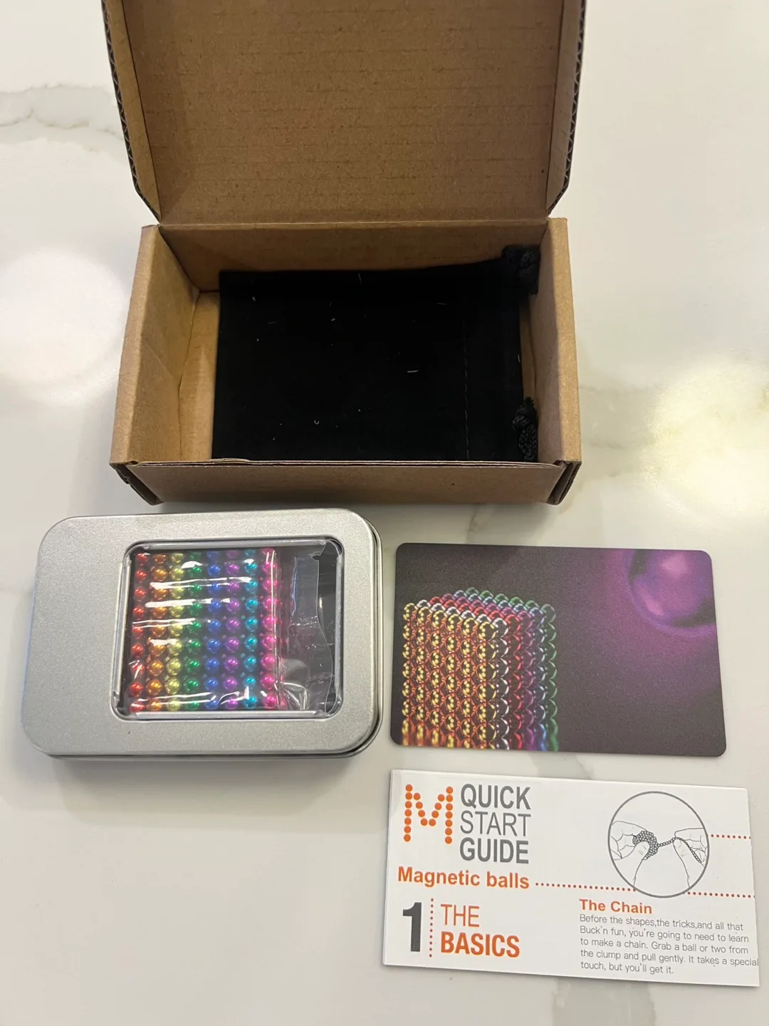 216pcs Puzzle Anti Stress Magnetic Balls Toys 5mm image indicator(10)