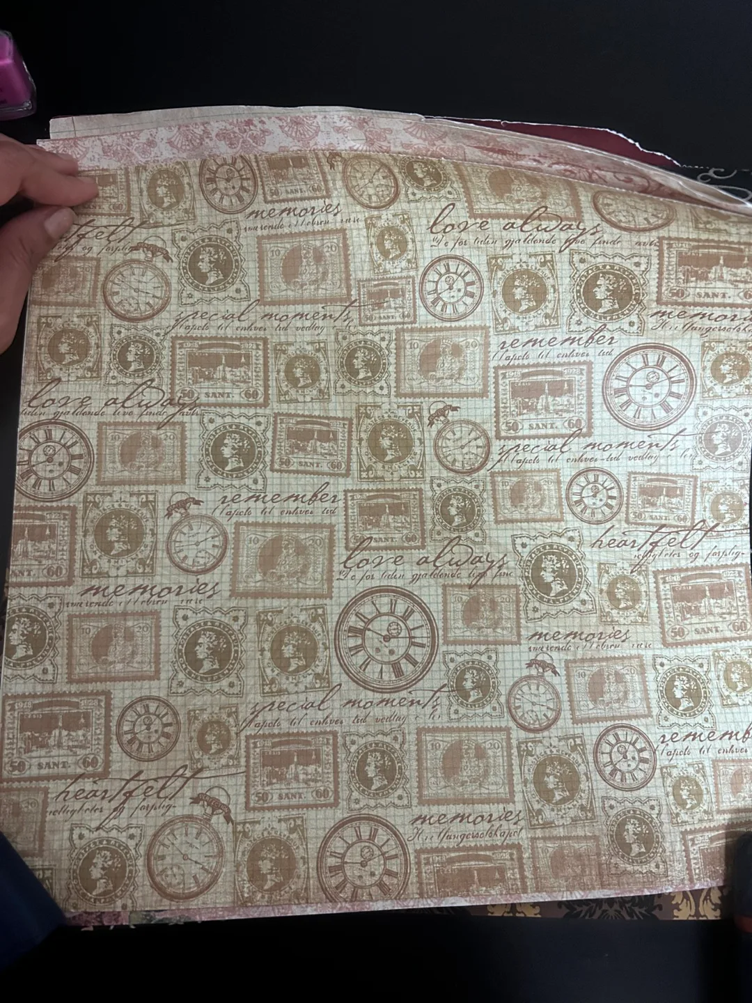 Scrapbooking Paper  6 sheets image indicator(2)