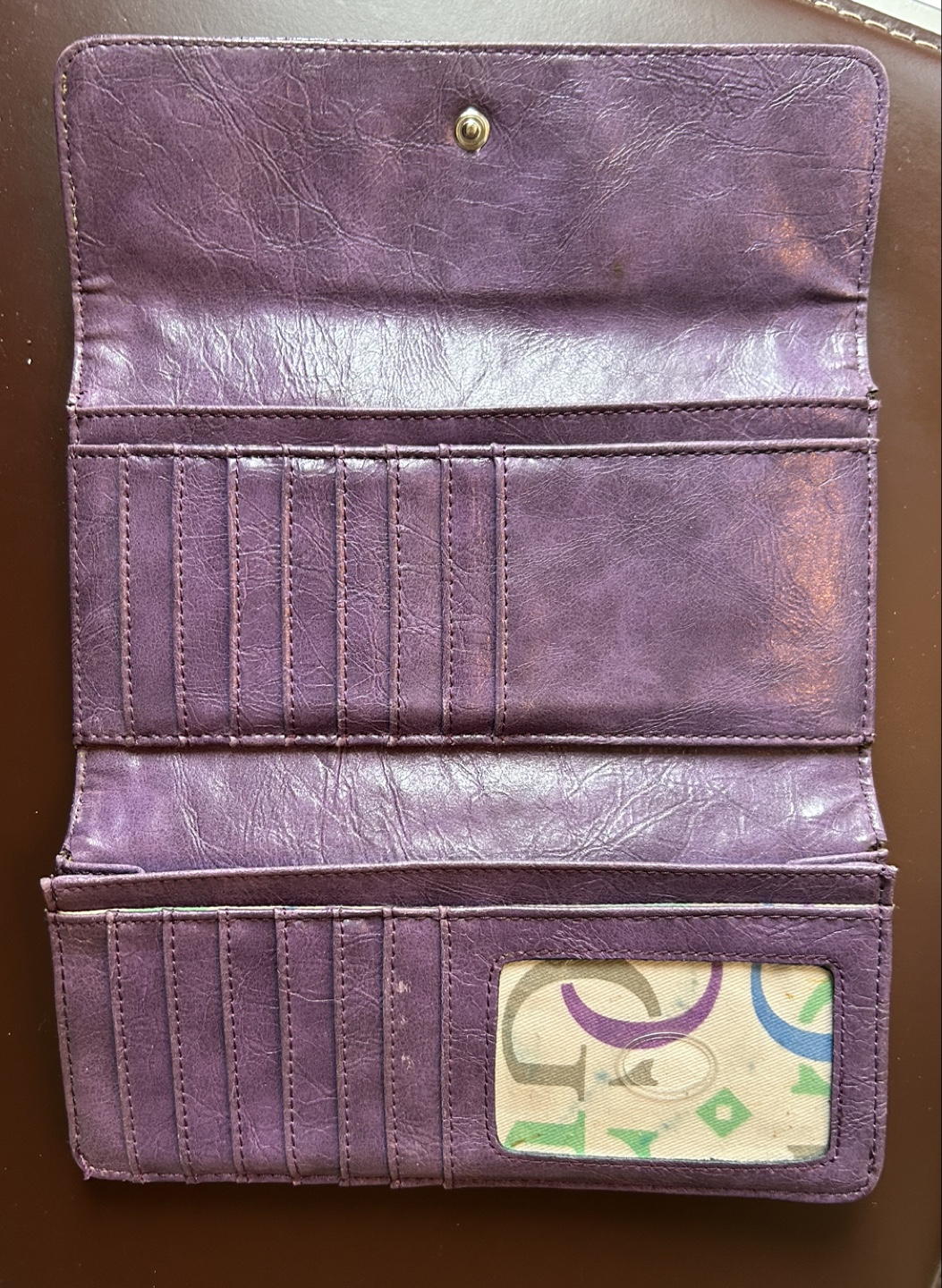 Purple women’s wallet - photo 2