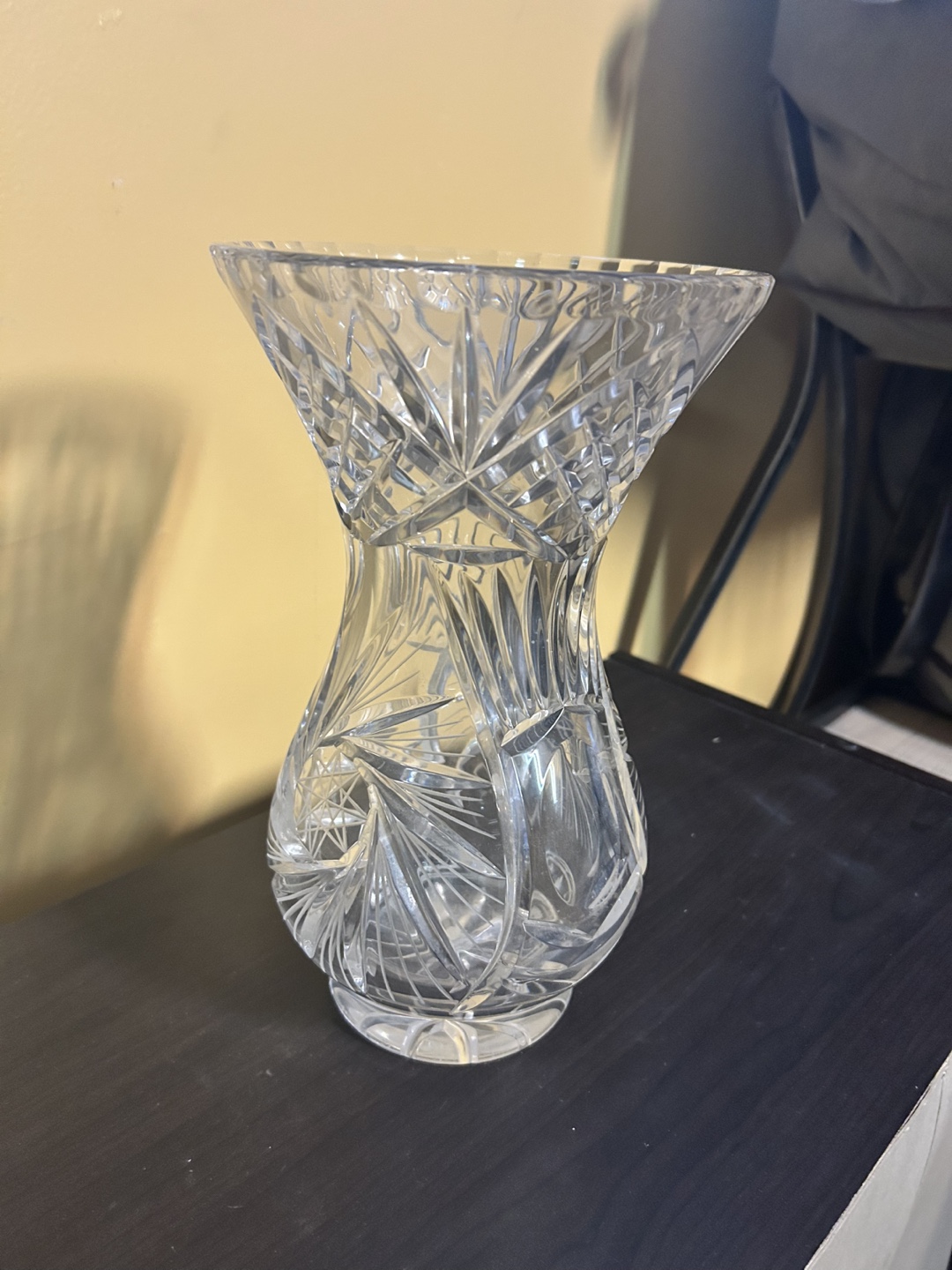 Crystal Vase, Cut Glass, Decorative Vase - photo 5