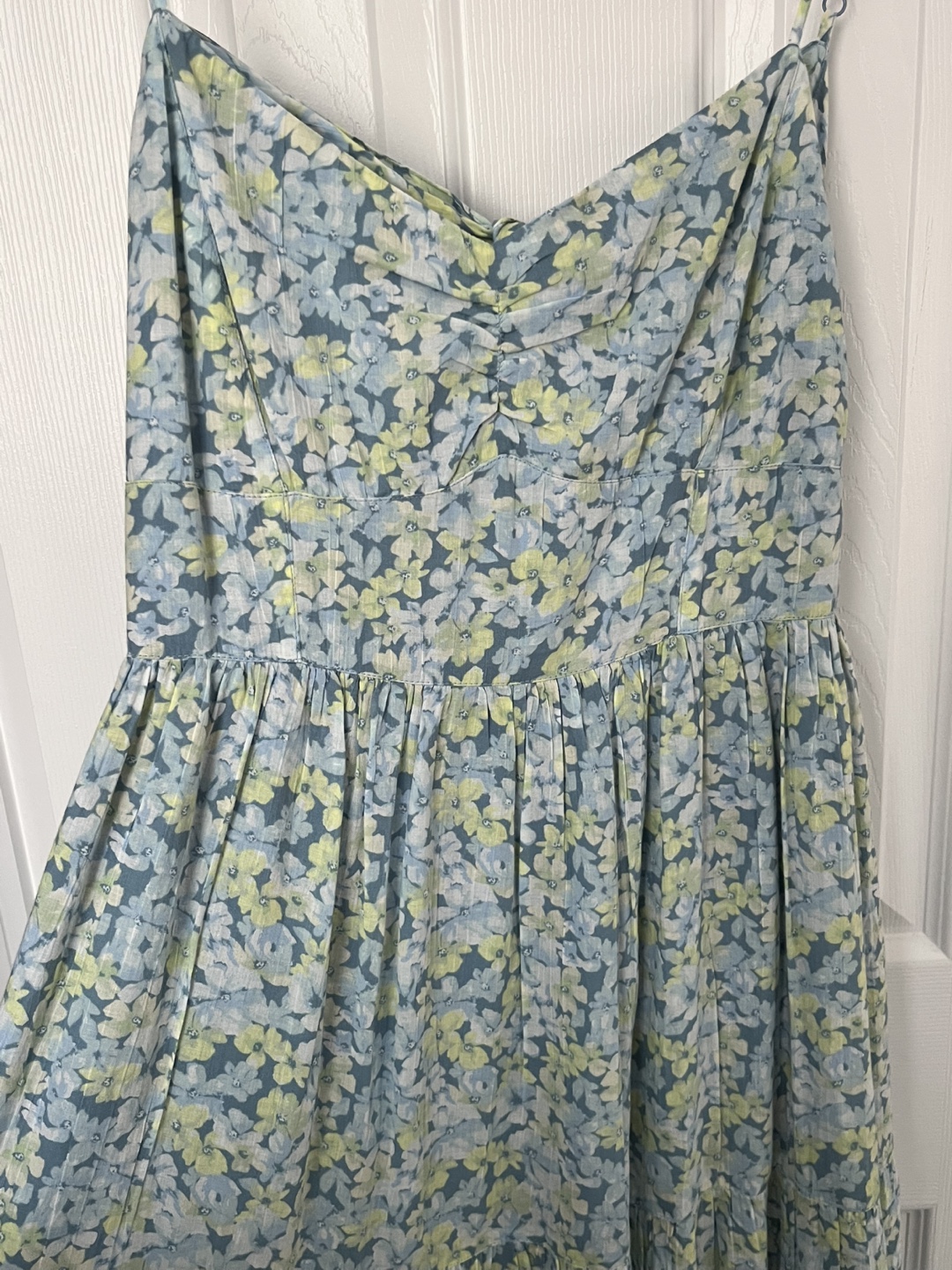 American Eagle Floral Maxi Dress with Open Back - photo 5