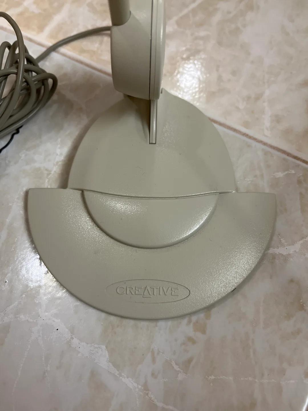 Vintage Creative Labs Desktop Microphone #freecycle image indicator(2)