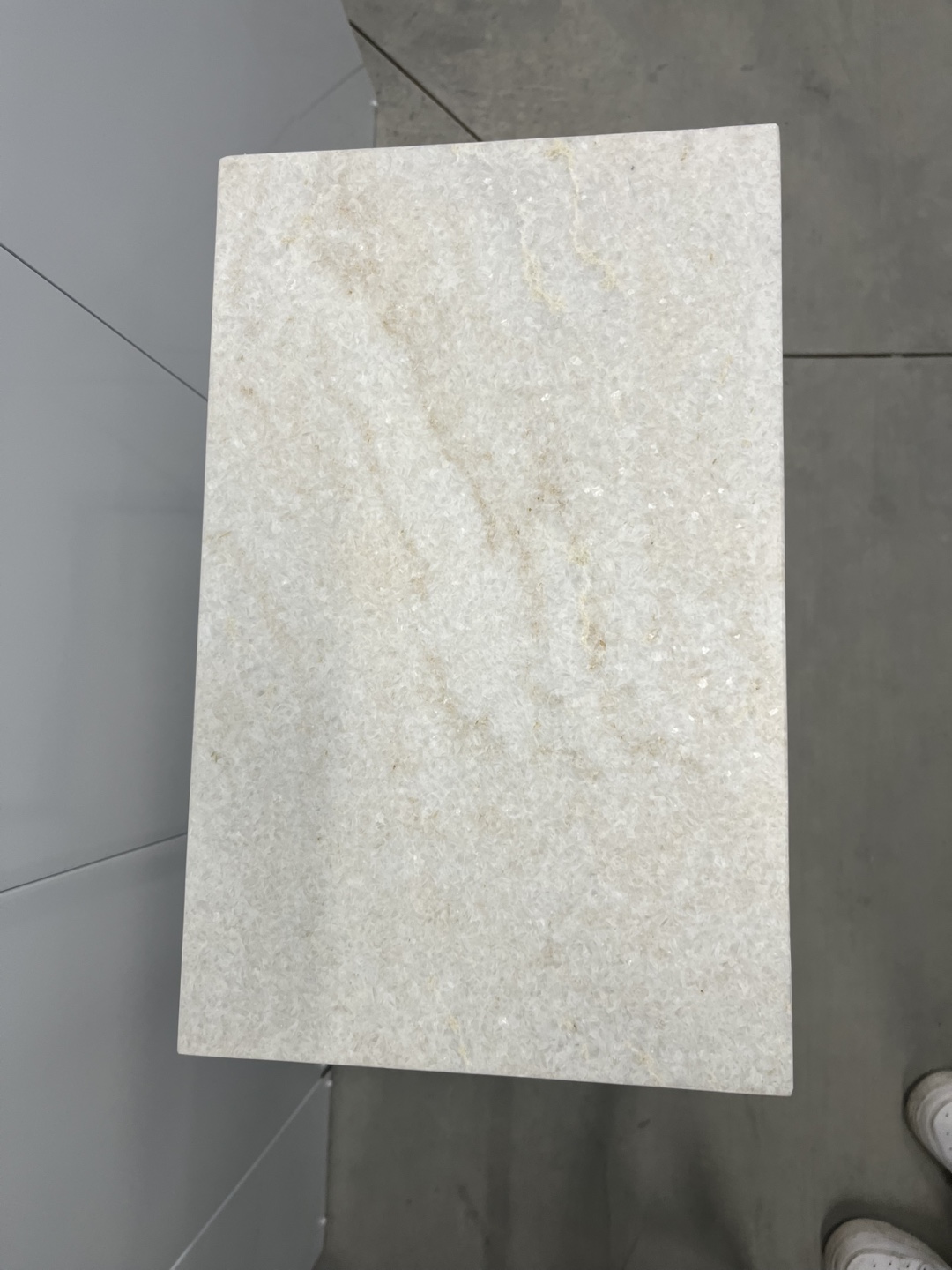 Modern Side Table with Marble Top - photo 3