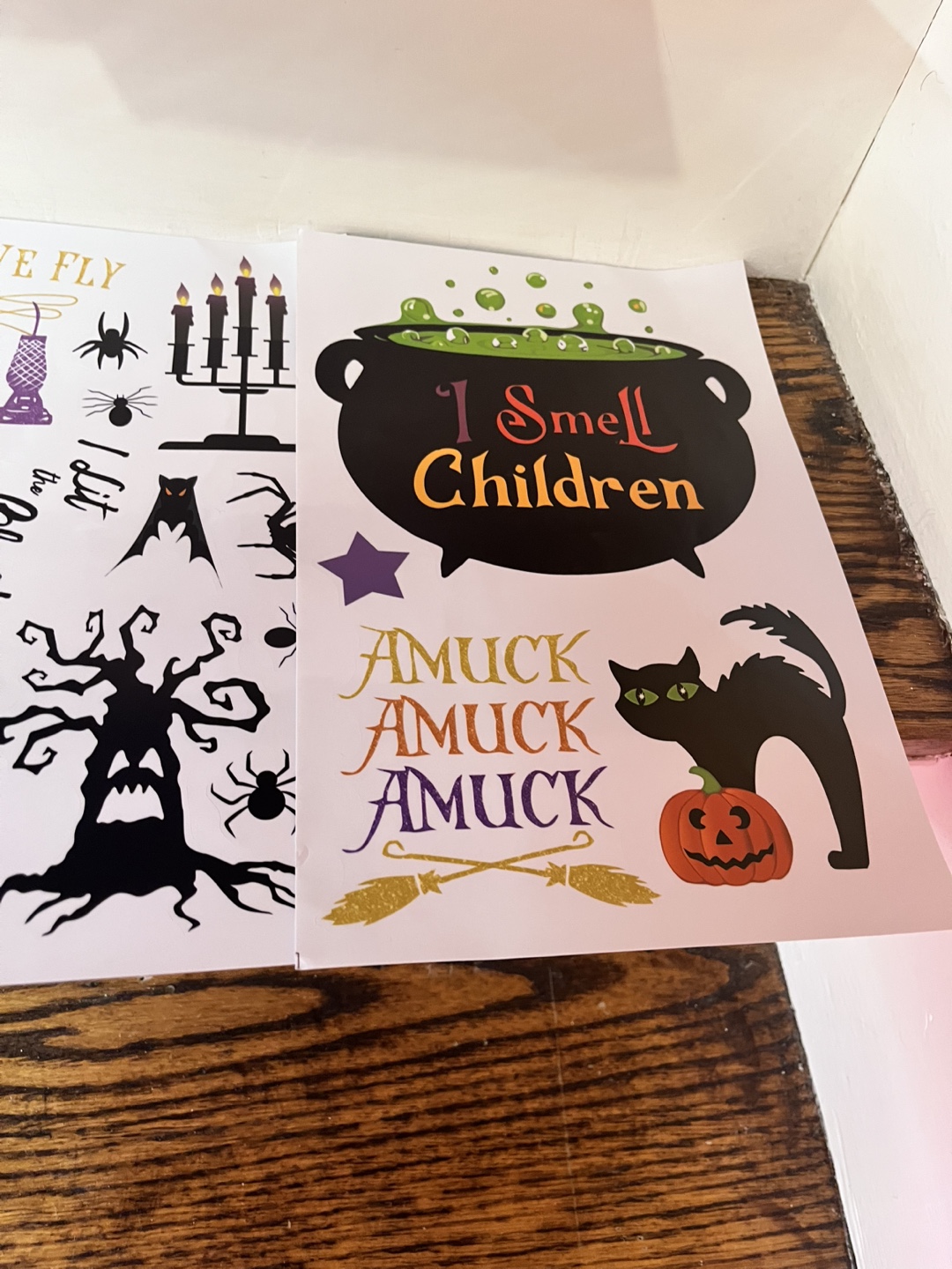Hocus Pocus Halloween Window Stickers - photo 3