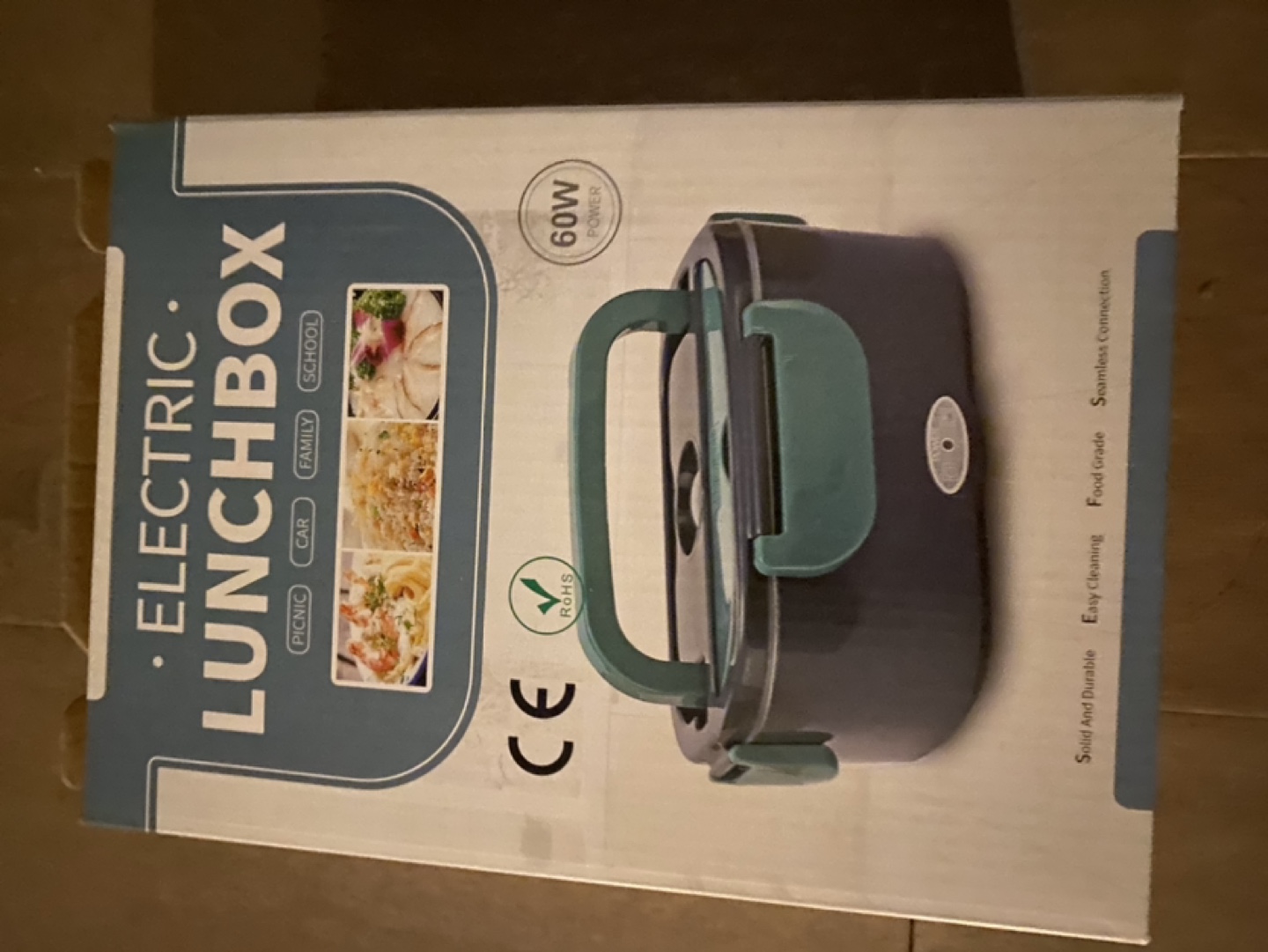 #freecycle Electric Lunchbox - 60W Portable Food new  Warmer