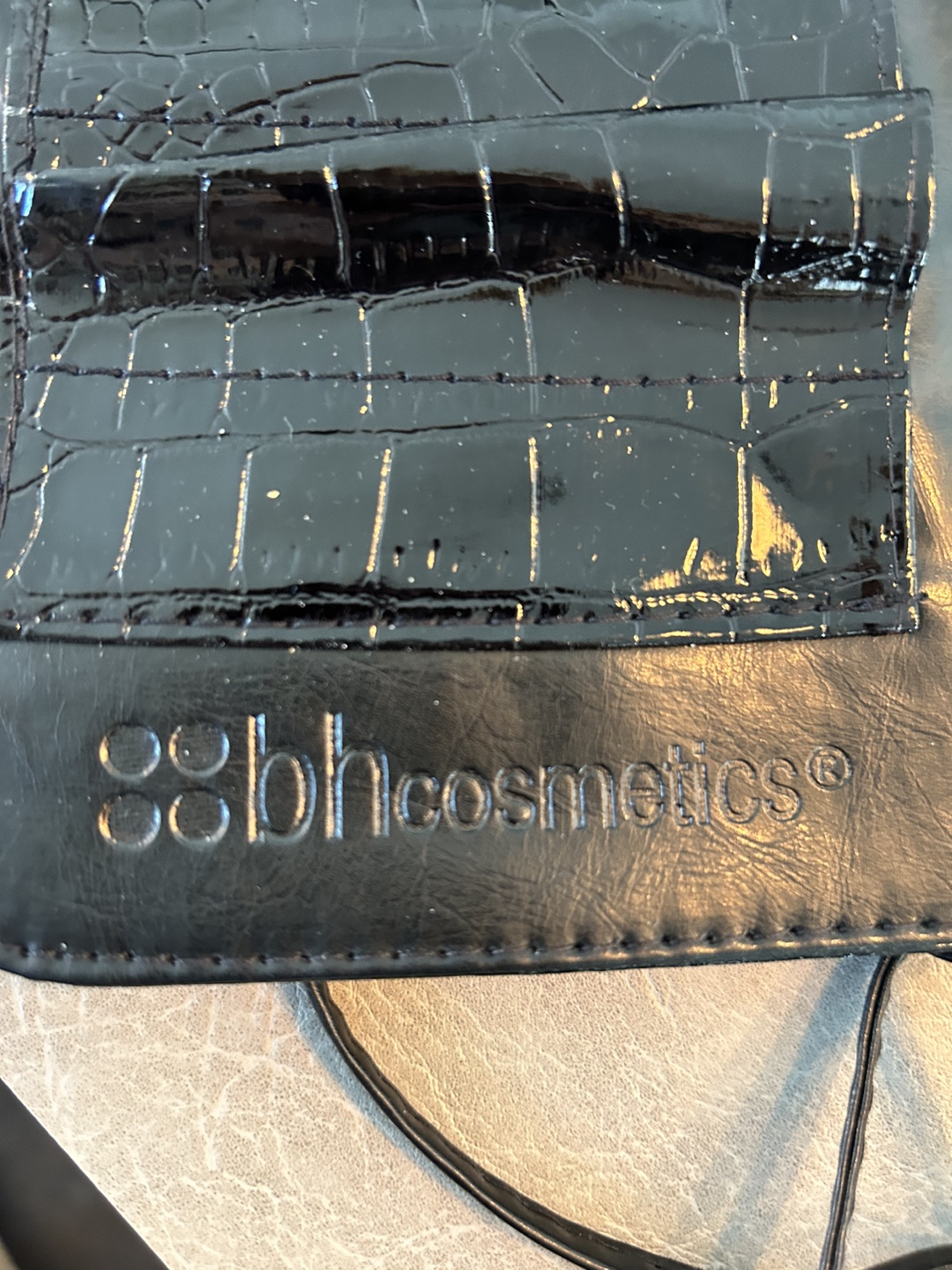 Black Makeup Brush Roll - photo 2