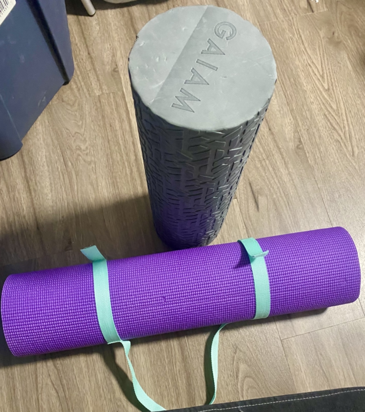 Yoga Mat & Foam Roller Set