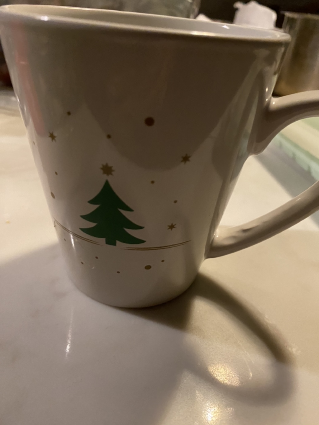 Christmas Tree Mug #freecycle