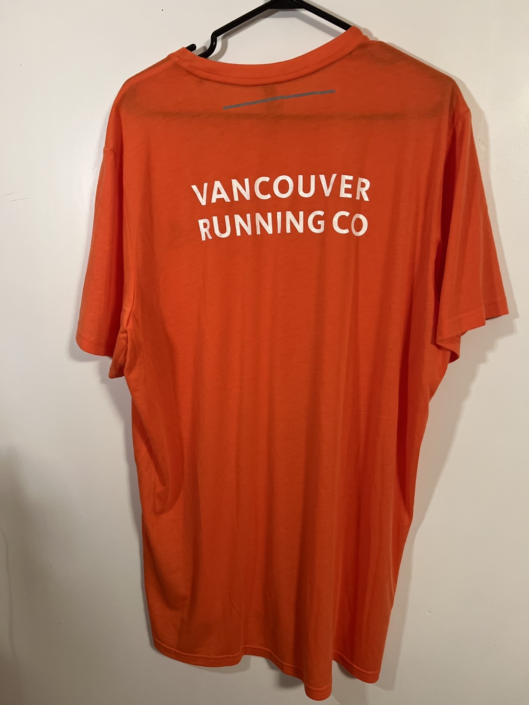 Adidas x Vancouver Running Co. Men's Orange T-Shirt - XXL - photo 2