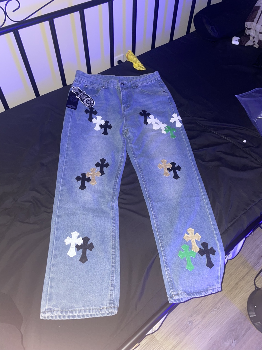 Chrome heart jeans