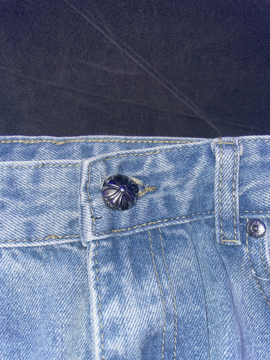 Chrome heart jeans - photo 5