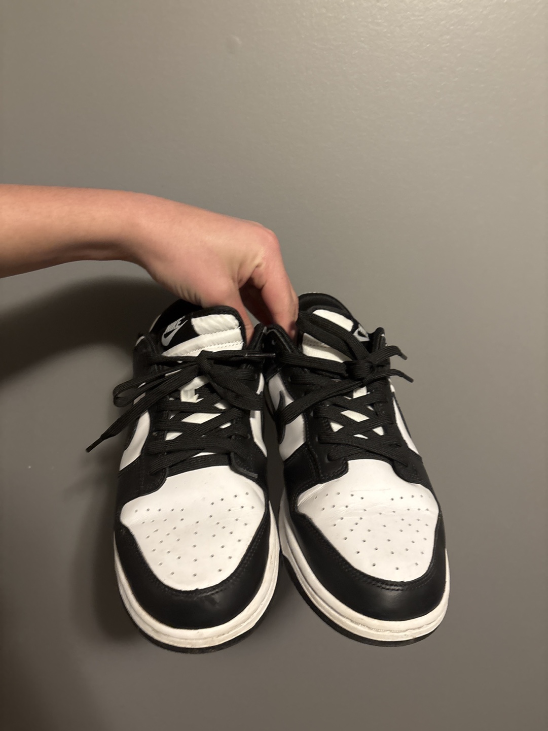 Nike Dunk Low Retro Black White - photo 3