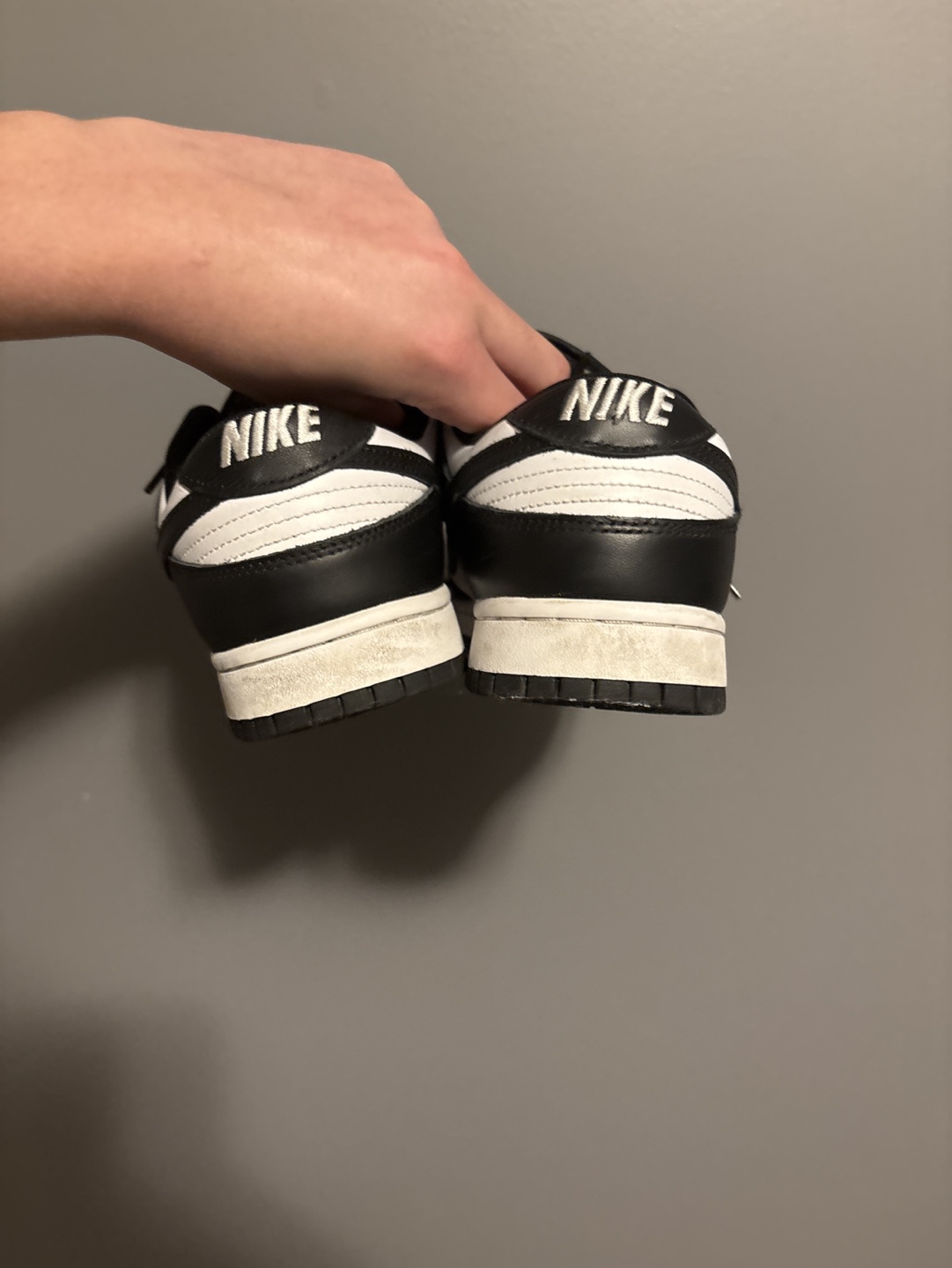 Nike Dunk Low Retro Black White - photo 5