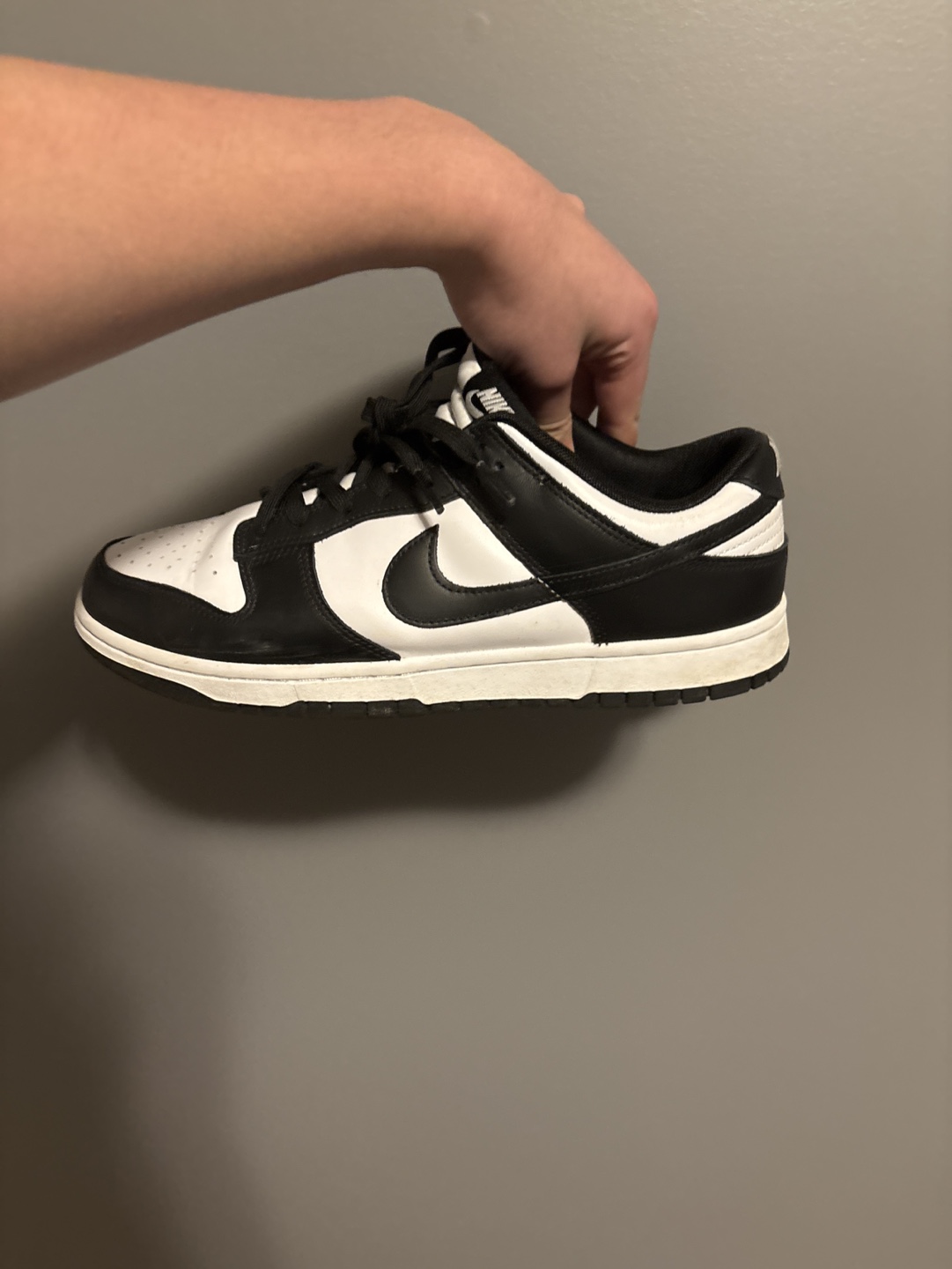 Nike Dunk Low Retro Black White - photo 4