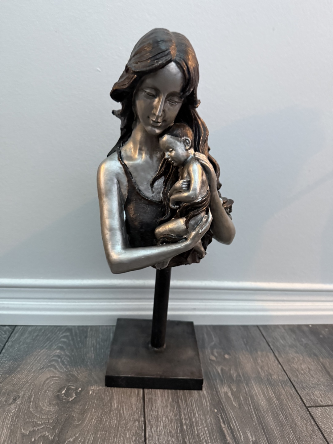 Mother and Child Statue