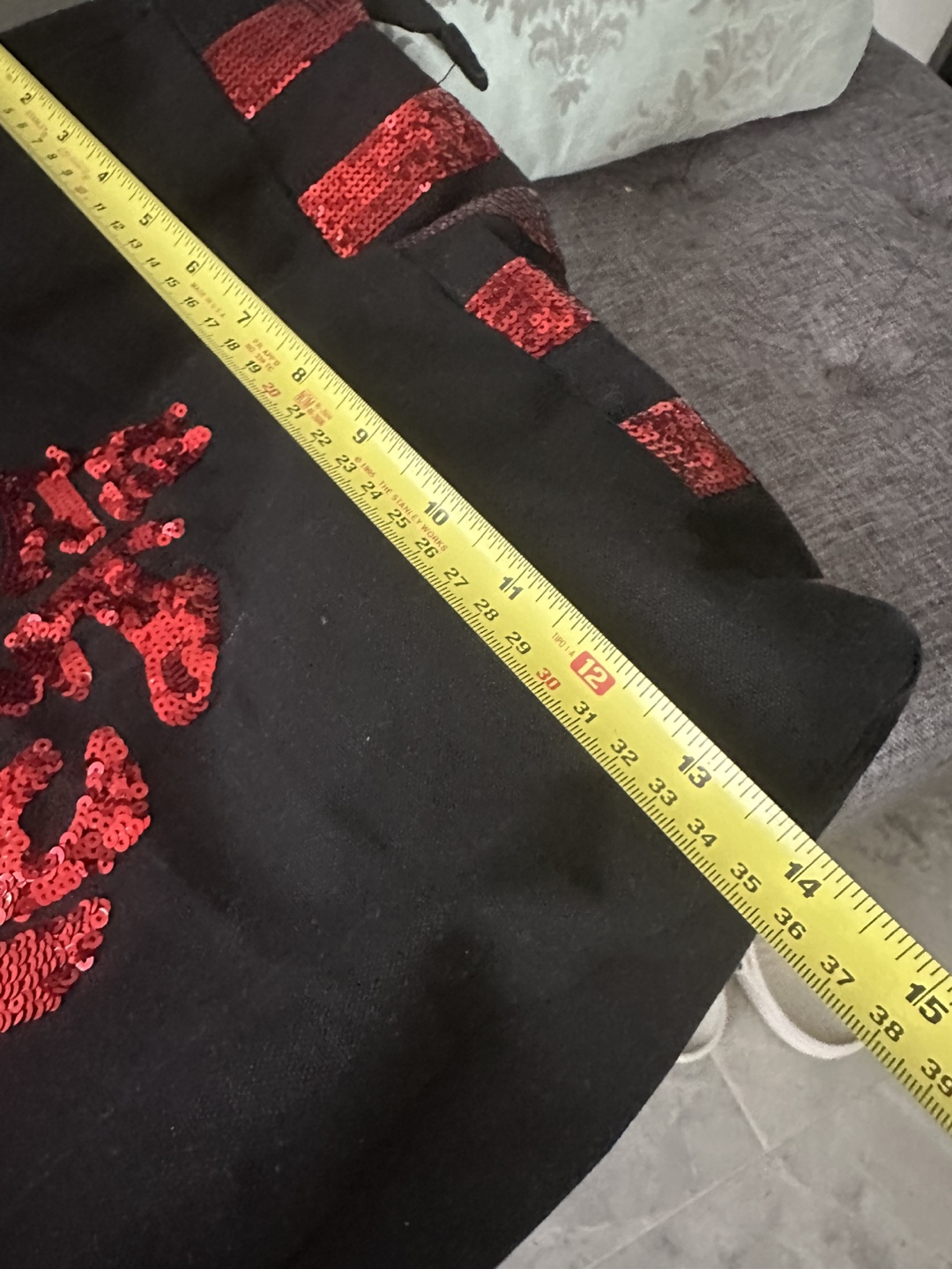 Victoria's Secret Red Sequin Tote Bag - photo 5