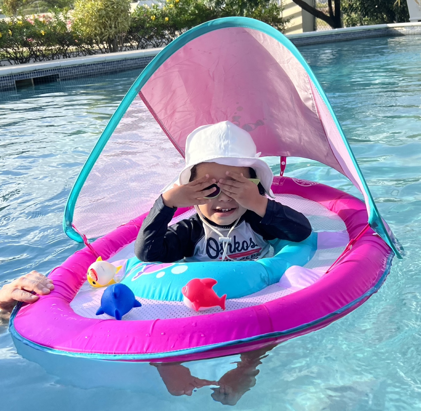 SwimWays Baby Spring Float with Canopy (9-24 Months) - photo 3
