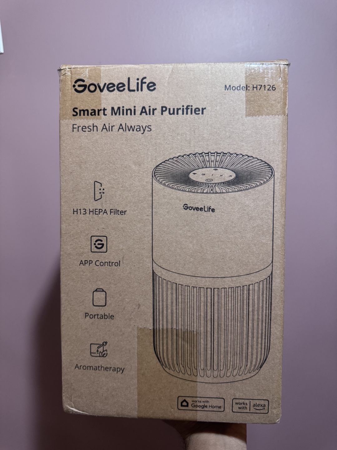GoveeLife Smart Air Purifier - Brand New