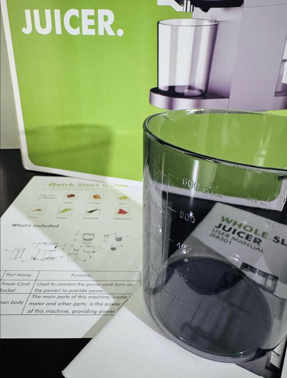 Brand New Cold Press Juicer with 5.2" Extra Large Feed Chute - photo 3