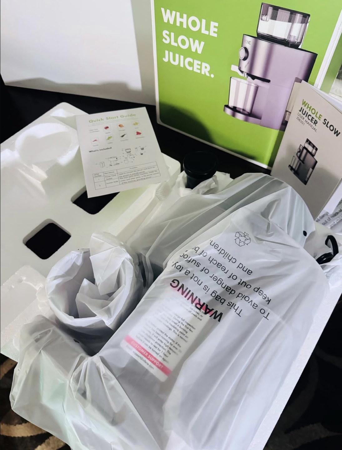 Brand New Cold Press Juicer with 5.2" Extra Large Feed Chute - photo 2