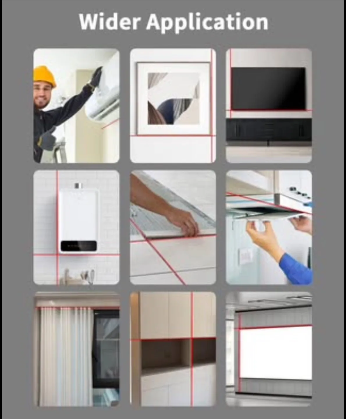 Tyrrry Laser Level Wall Mount image indicator(6)