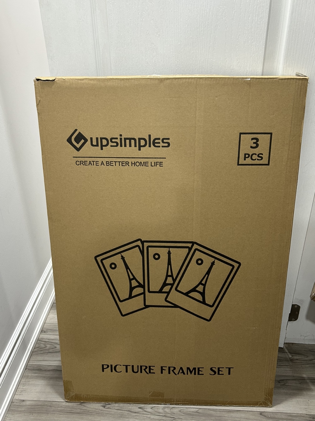 UpsImples Eiffel Tower Picture Frame Set - Brand New - photo 4