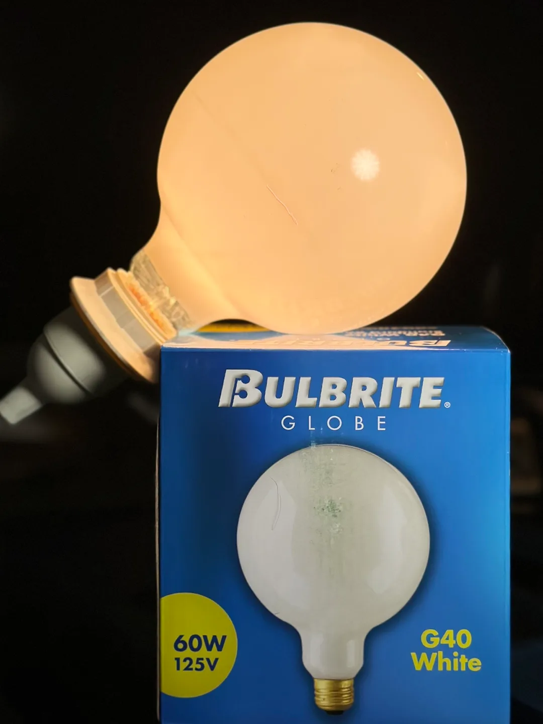 12 BULBS FOR BULBRITE 350060, 60G40WH, 60W 125V image indicator(5)