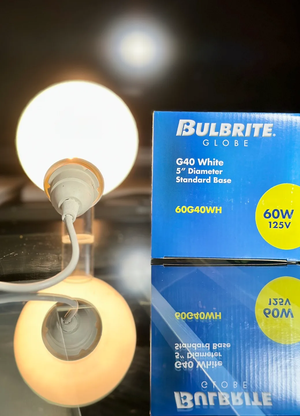 12 BULBS FOR BULBRITE 350060, 60G40WH, 60W 125V image indicator(4)