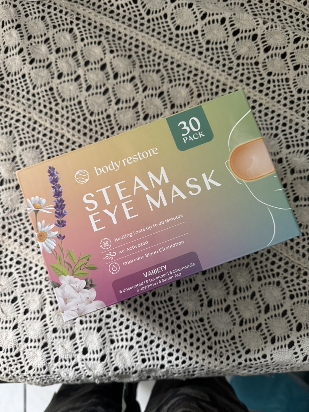 Body Restore Steam Eye Mask Set