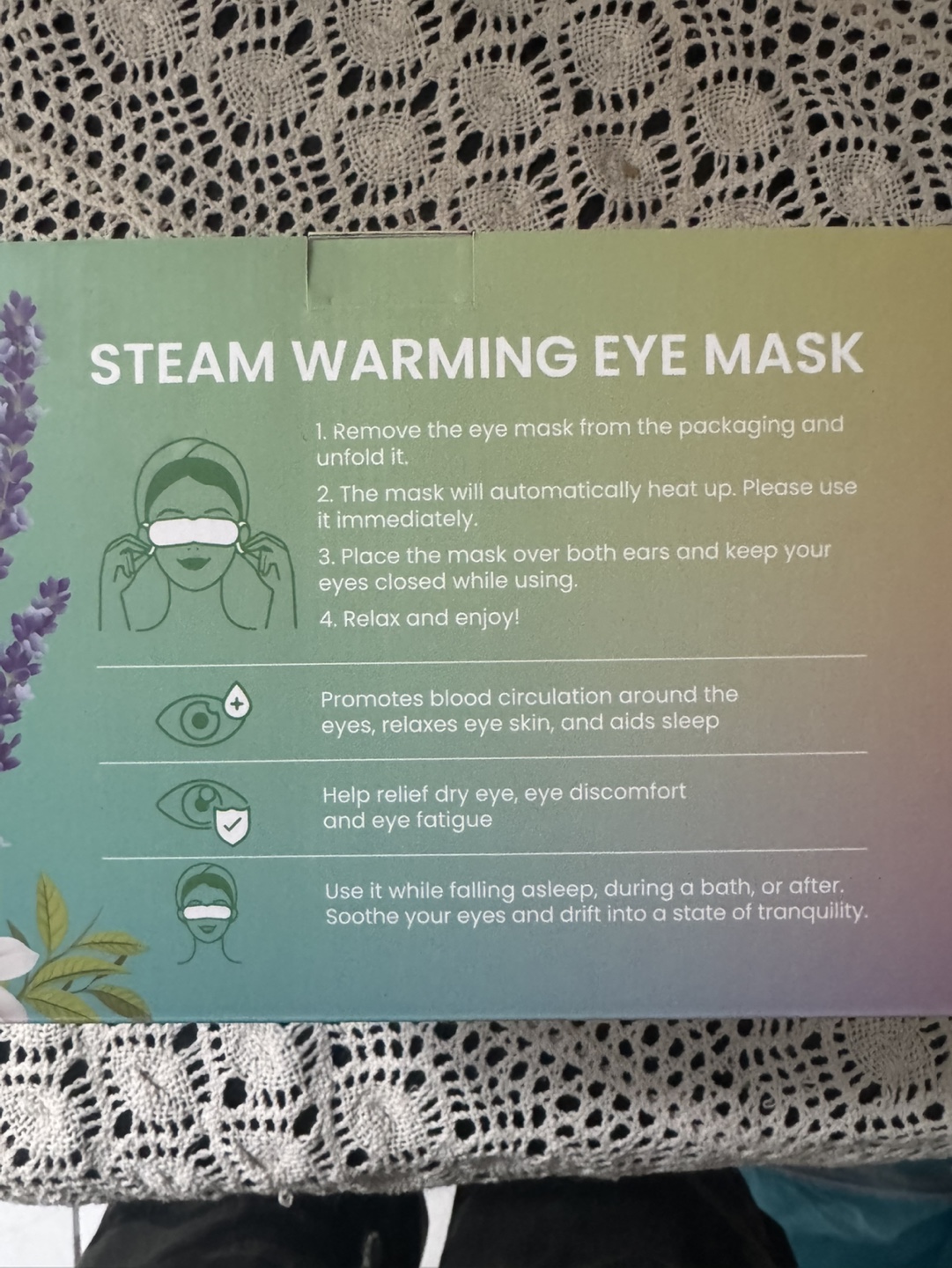 Body Restore Steam Eye Mask Set - photo 2