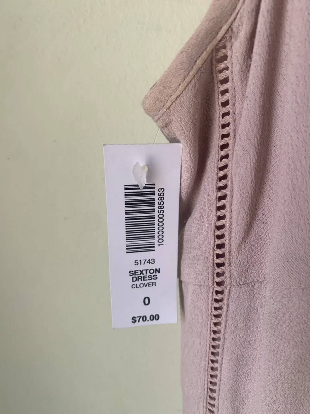 NWT Sunday Best Sexton Dress, Size 0, Dusty Rose image indicator(2)