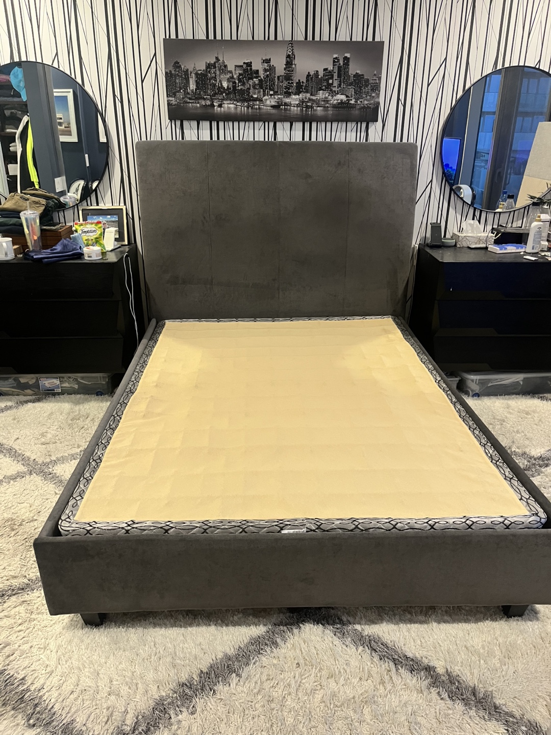 Queen bed