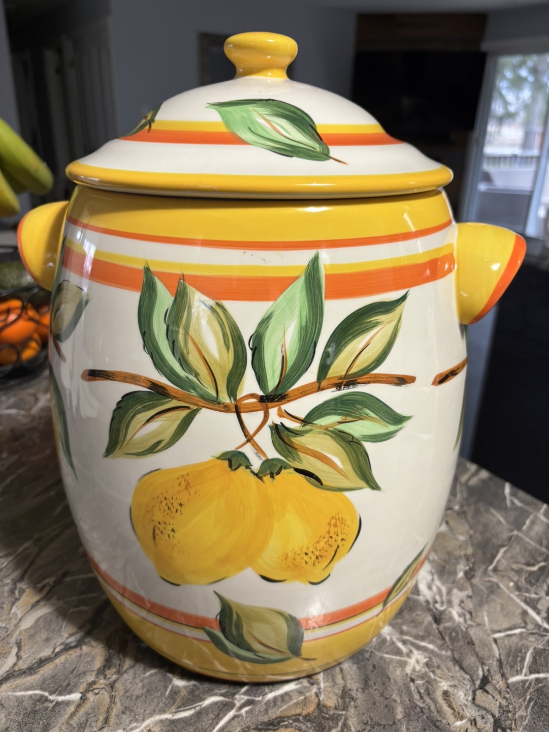 Hand-painted Ceramic Beverage Dispenser - photo 3