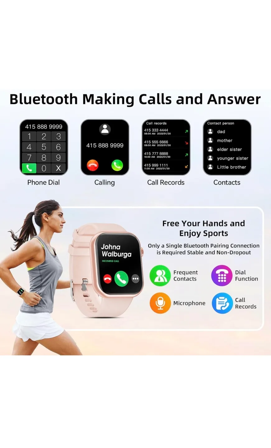Smart Watch for Android and iOS(NEW) image indicator(3)