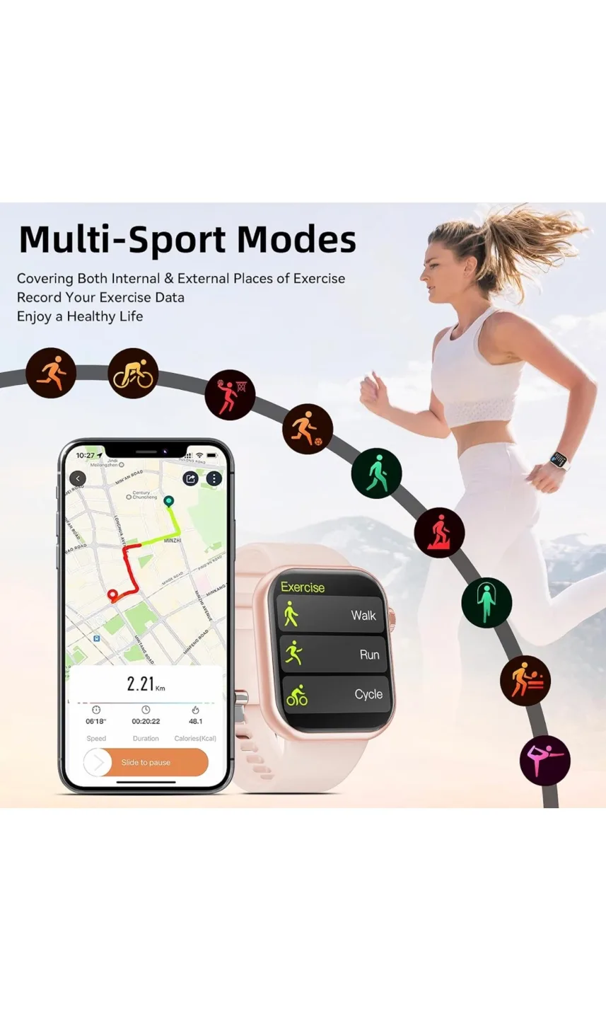 Smart Watch for Android and iOS(NEW) image indicator(5)
