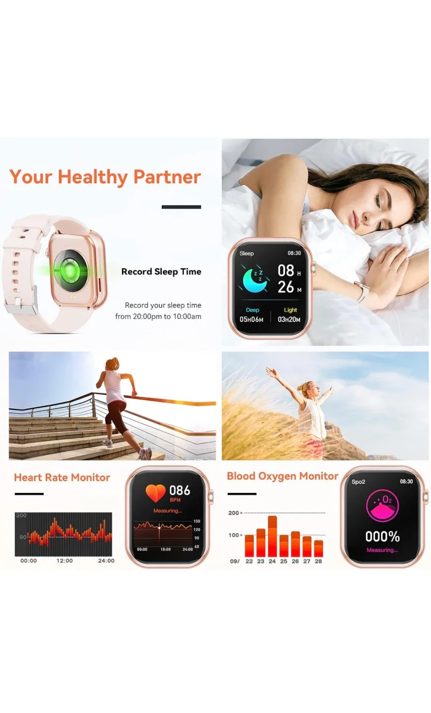 Smart Watch for Android and iOS(NEW) image indicator(6)