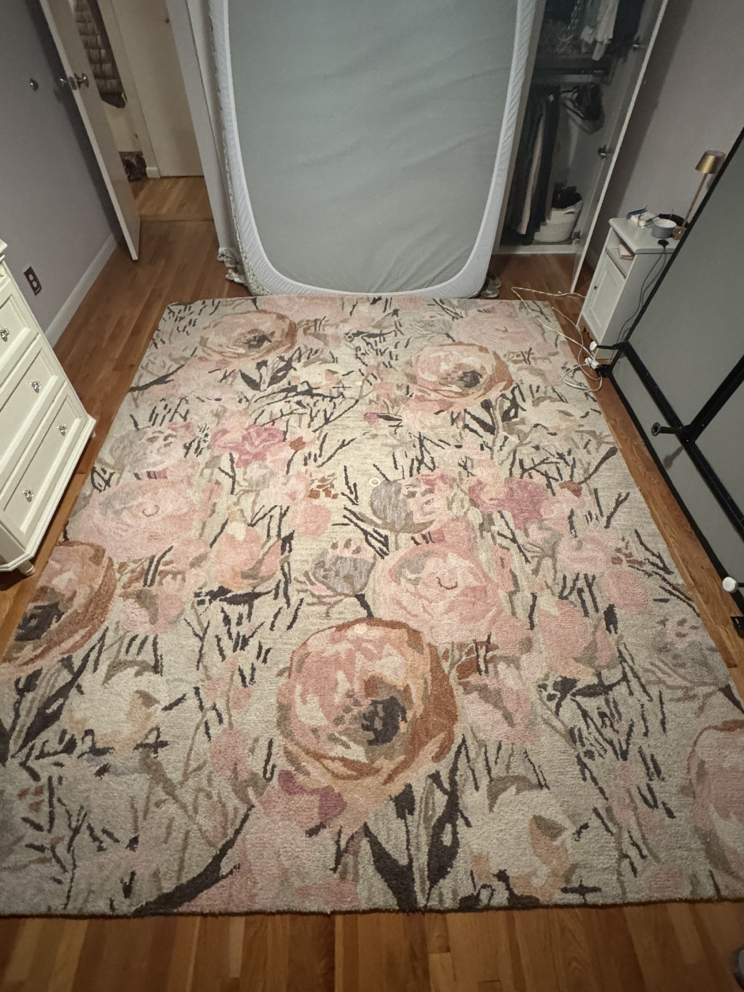 Magashoni Home 8x10 Area Rug Floral Print