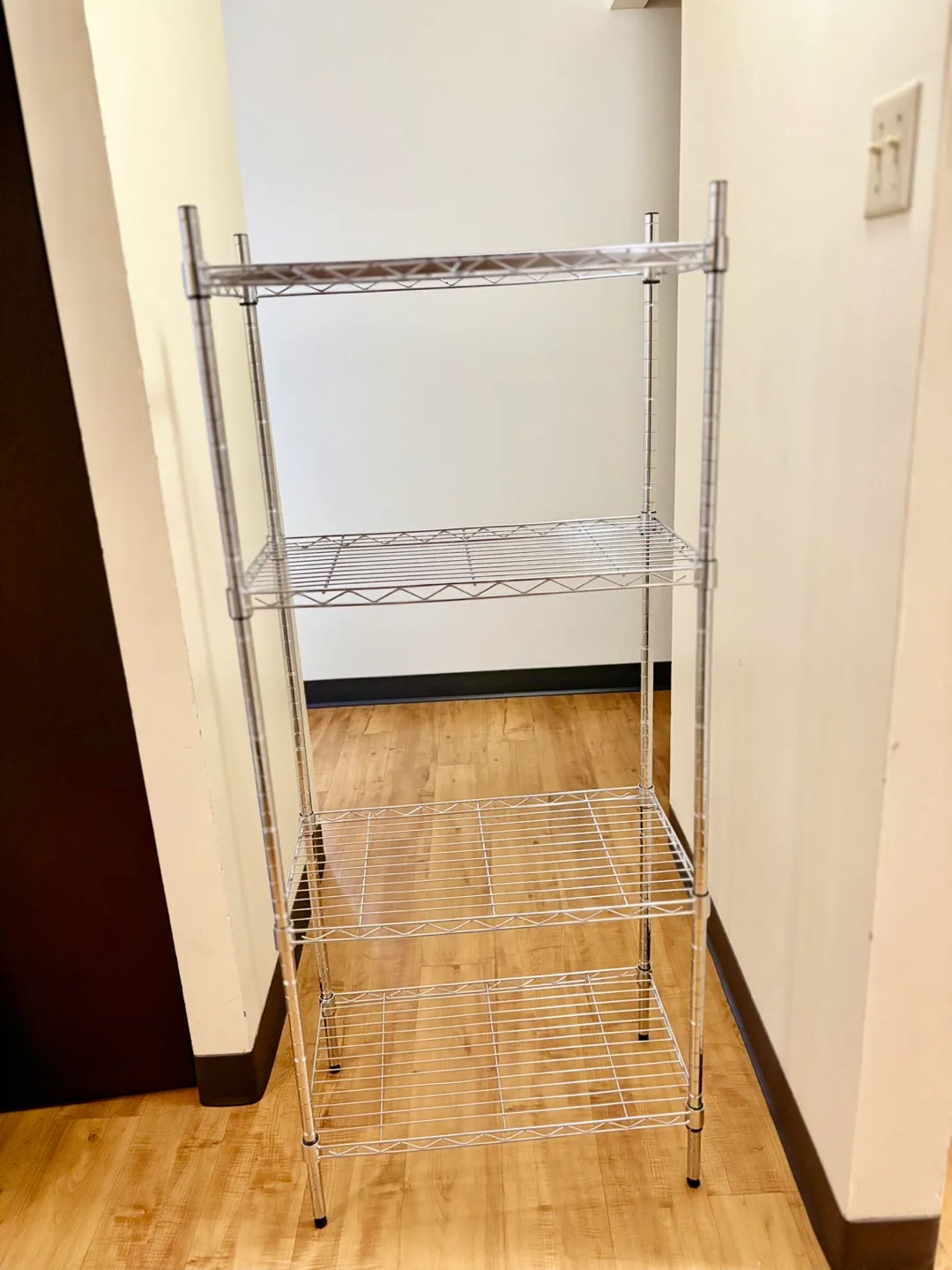Chrome Wire Shelving Unit thumbnail