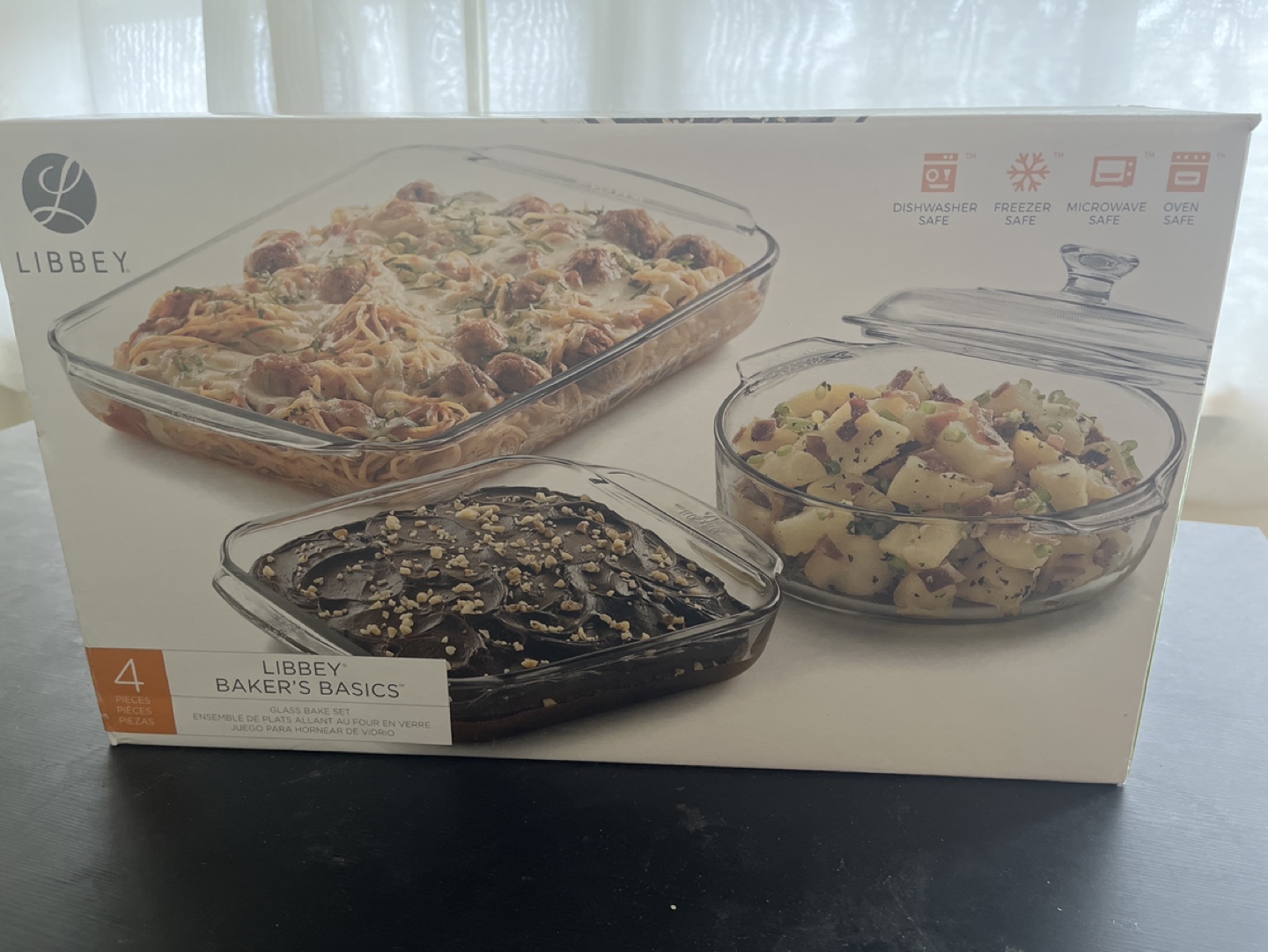 Libbey Baker's Basics 4-Piece Glass Bake Set
