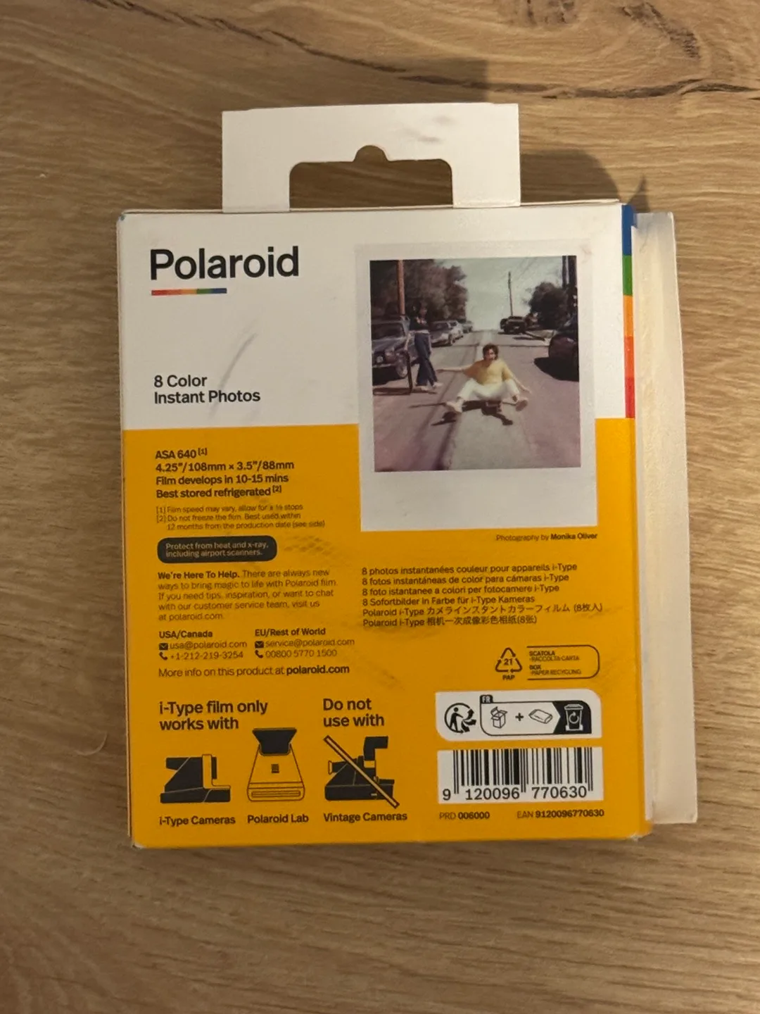 Polaroid Color i-Type Film - 8 exposures image indicator(2)
