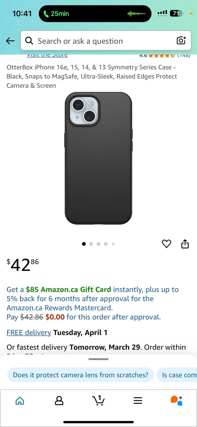 OtterBox iPhone 15/14/13 Case image indicator(2)