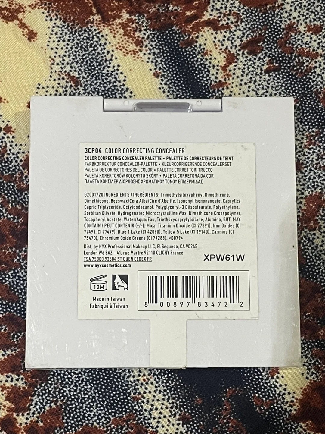 NYX Professional Makeup Color Correcting Concealer Palette image indicator(2)