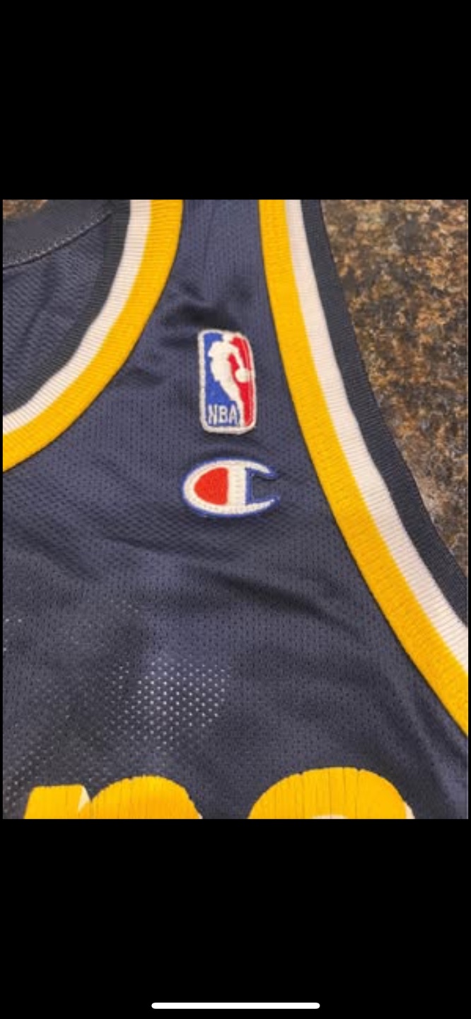 Vintage Indiana Pacers #31 Champion NBA Jersey Size 44 - photo 2