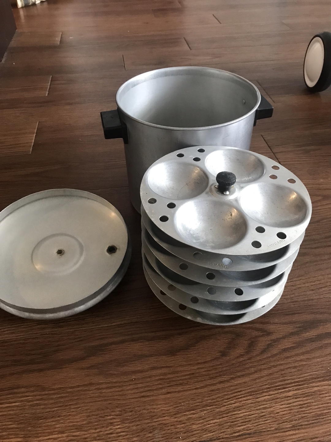 Vintage Aluminium Idli Maker Steamer