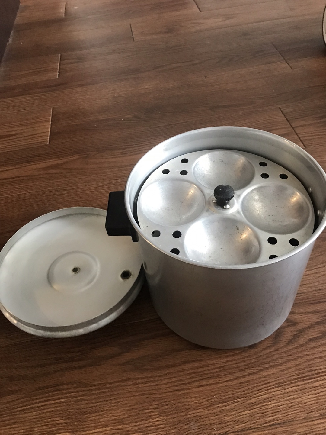 Vintage Aluminium Idli Maker Steamer - photo 2