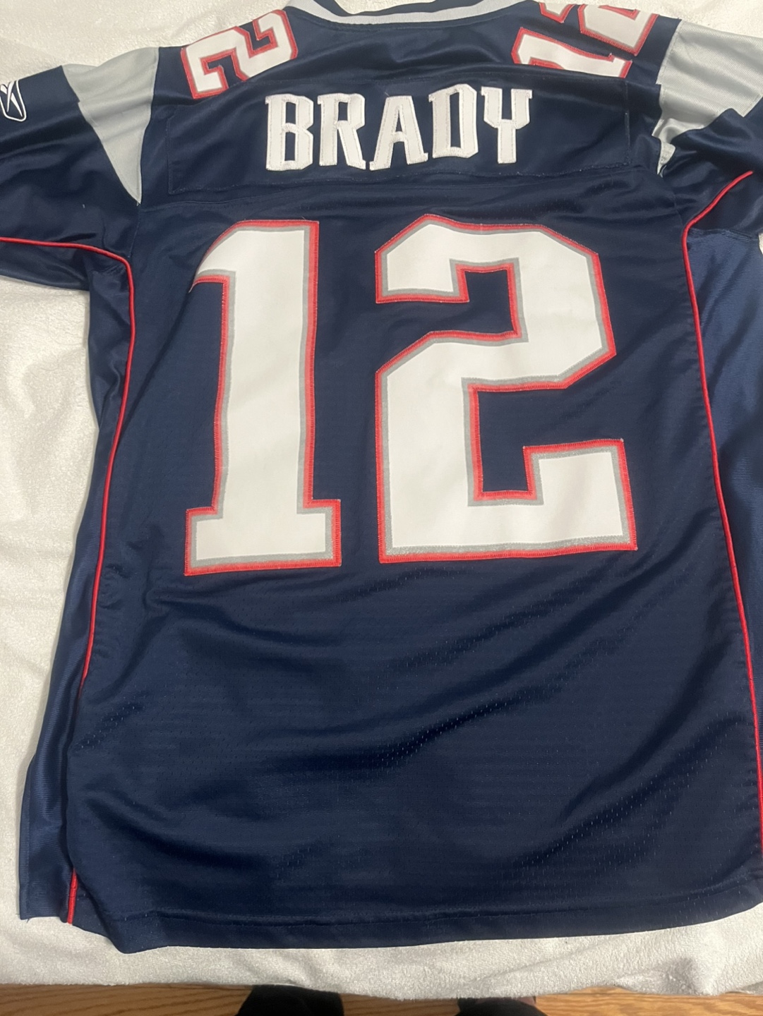 Tom Brady #12 New England Patriots Reebok Jersey - Size M - photo 5