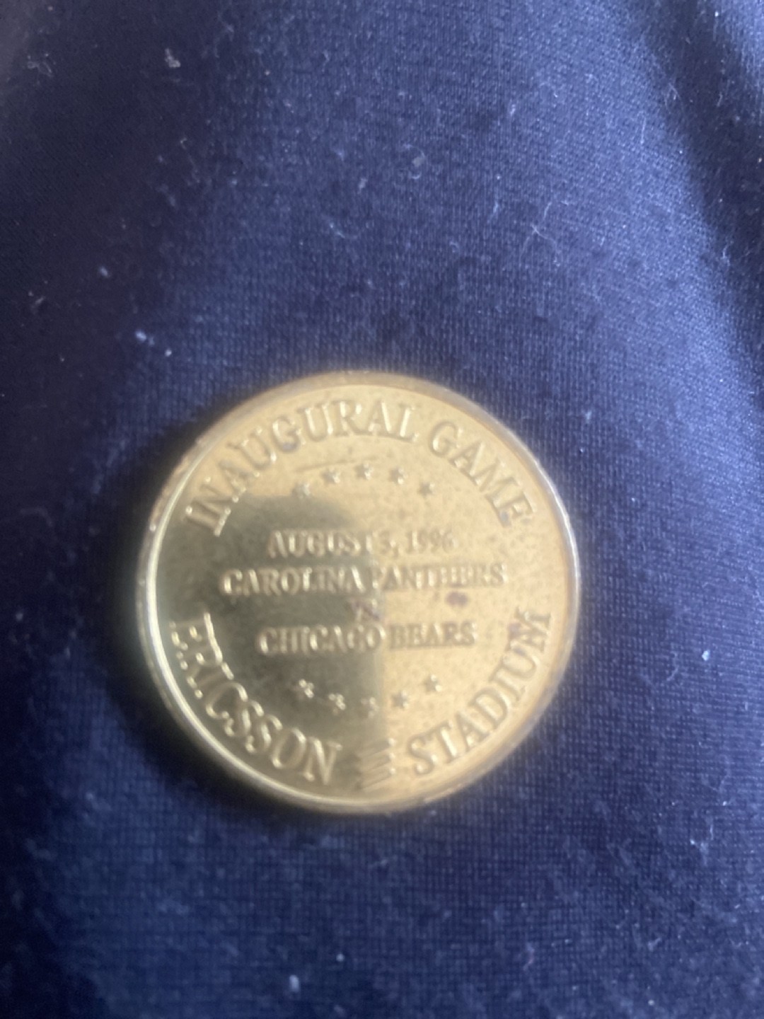 Ericsson Stadium Inaugural  Coin - photo 2