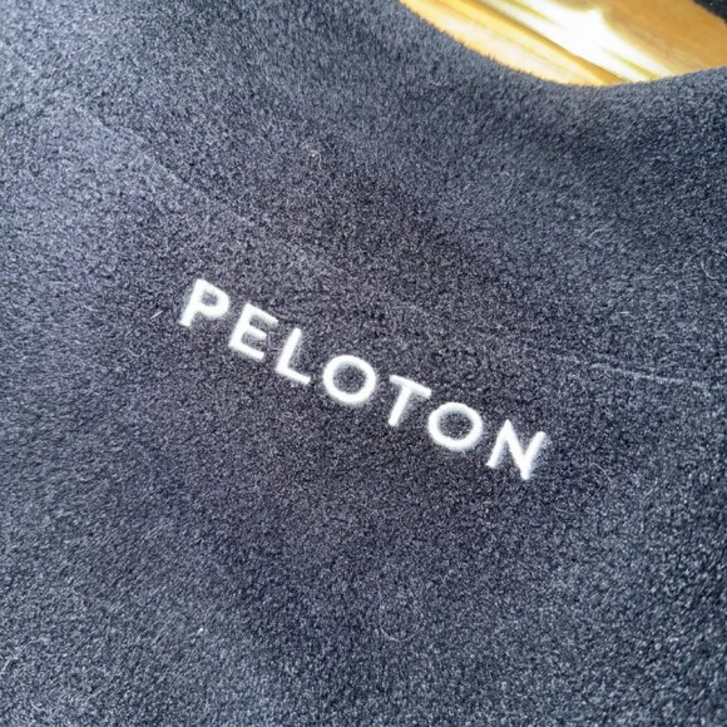 Peloton Black Fleece Quarter-Zip Jacket/ Sweater Size Small image indicator(4)