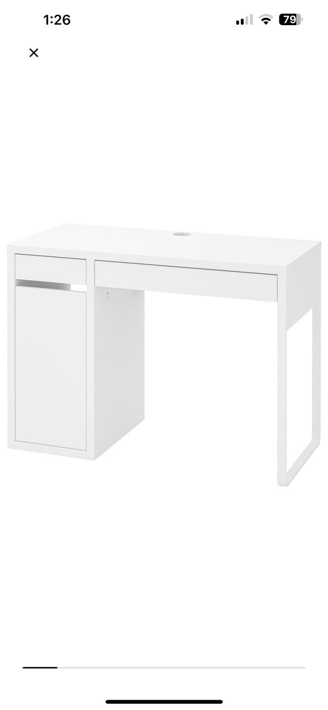 IKEA MICKE Desk White