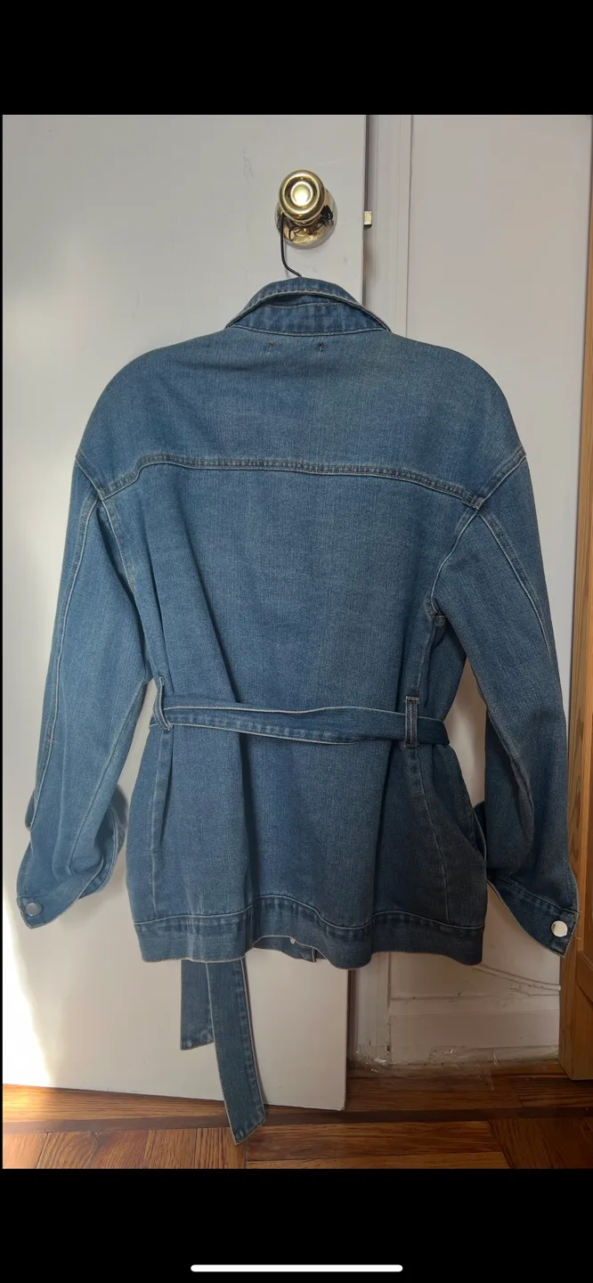 Belted Denim Jacket image indicator(3)